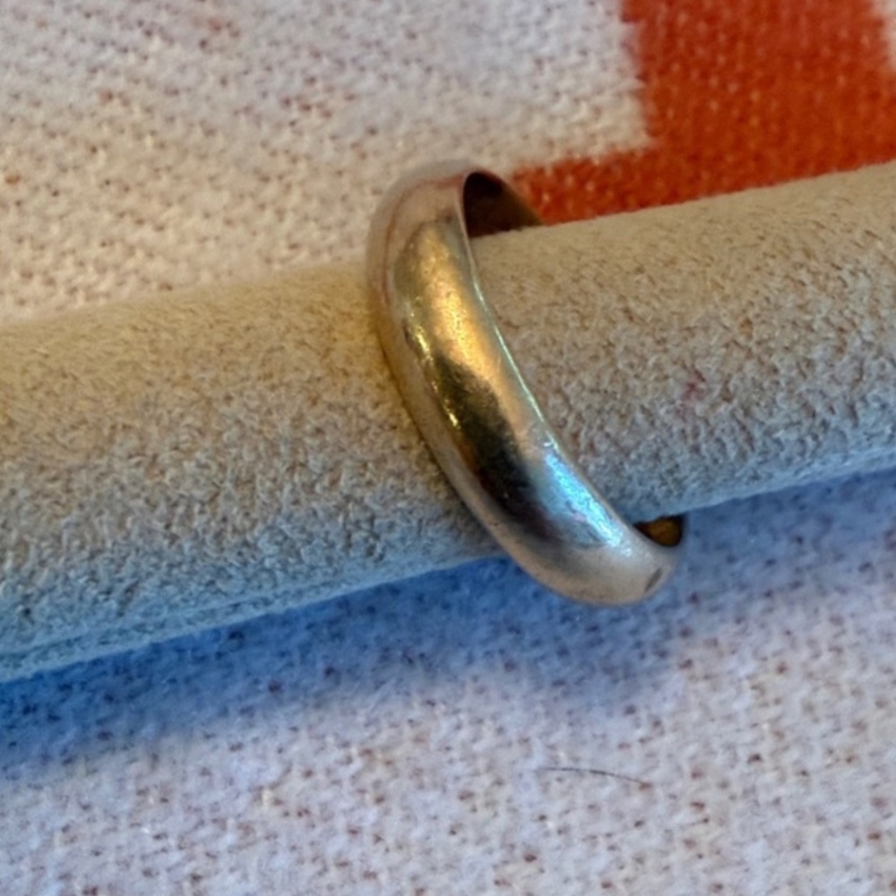 SOLD.    14k gold ring size 10 6.8grams.